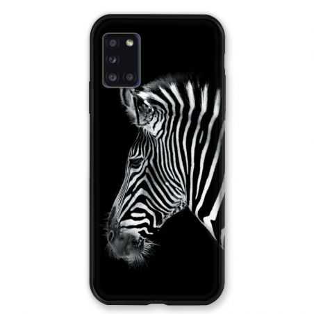 Coque pour Samsung Galaxy A31 Savane Zebra