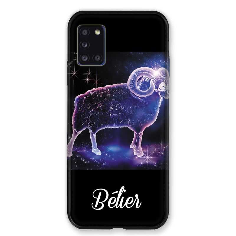 Coque pour Samsung Galaxy A31 Signe Zodiaque 2 Bélier