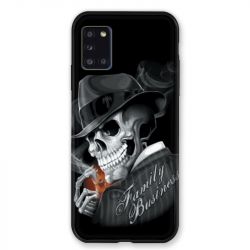 Coque pour Samsung Galaxy A31 Tete de Mort family business