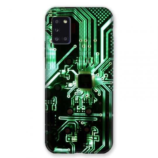 Coque pour Samsung Galaxy A31 Trompe Oeil Composant