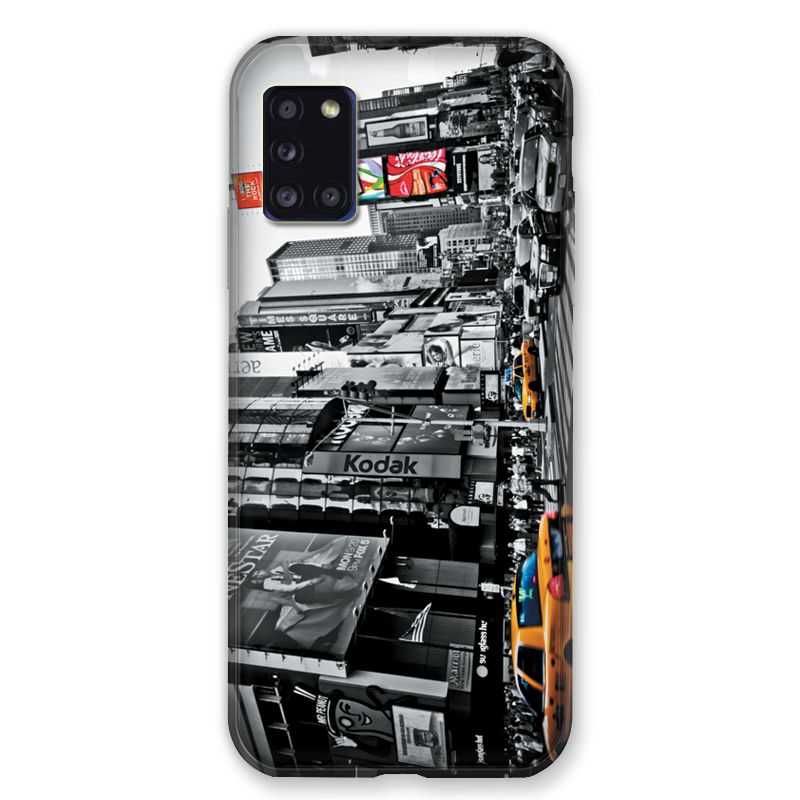 Coque pour Samsung Galaxy A31 Amerique USA New York Taxi