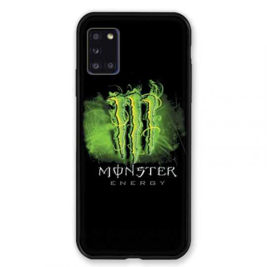 Coque pour Samsung Galaxy A31 Monster Energy Vert