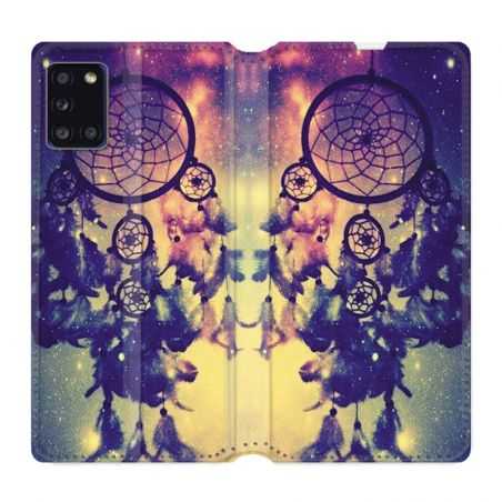 Housse cuir portefeuille pour Samsung Galaxy A31 Attrape Reve Colore