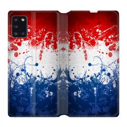 Housse cuir portefeuille pour Samsung Galaxy A31 France Eclaboussure