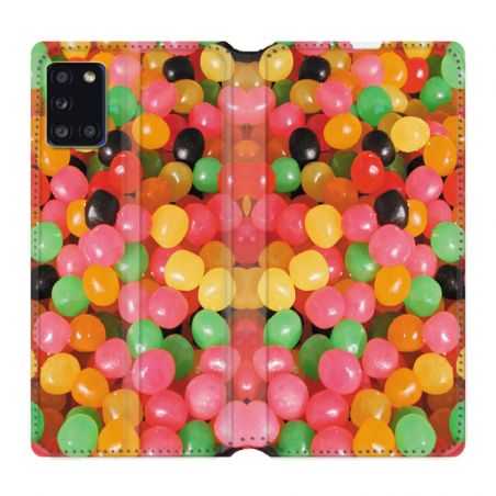 Housse cuir portefeuille pour Samsung Galaxy A31 Dragibus