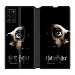 Housse cuir portefeuille pour Samsung Galaxy A31 WB License Harry Potter Hollows Dobby