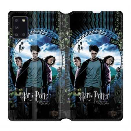 Housse cuir portefeuille pour Samsung Galaxy A31 WB License Harry Potter Azkaban