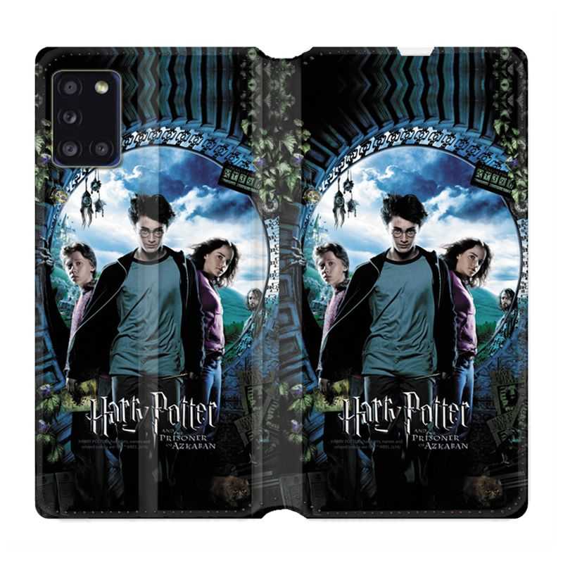 Housse cuir portefeuille pour Samsung Galaxy A31 WB License Harry Potter Azkaban