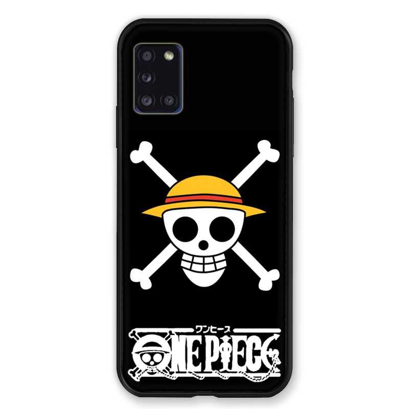 Coque pour Samsung Galaxy A31 Manga One Piece Tete de Mort