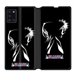 Housse cuir portefeuille pour Samsung Galaxy A31 Manga Bleach Duo