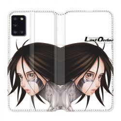 Housse cuir portefeuille pour Samsung Galaxy A31 Manga Gunm Gally