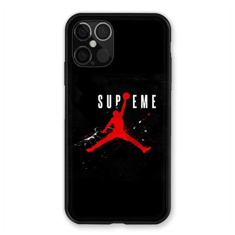 Coque Pour Iphone 12 / 12 Pro Jordan Supreme Noir