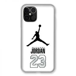 Coque Pour Iphone 12 / 12 Pro Jordan 23 Blanc