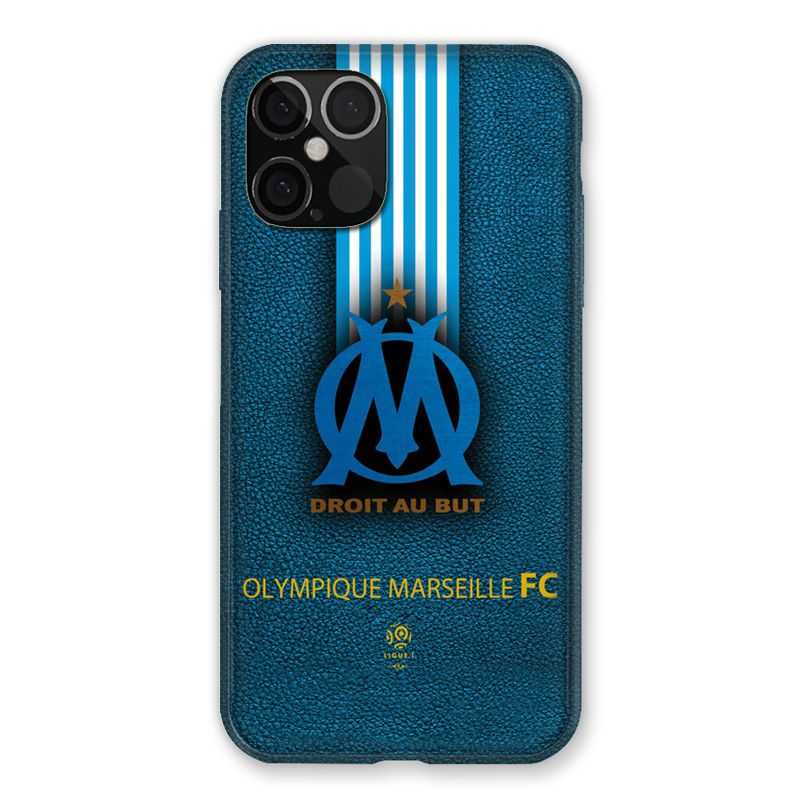 Coque Pour Iphone 12 / 12 Pro Olympique Marseille OM Bande
