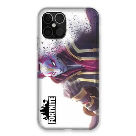 Coque Pour Iphone 12 / 12 Pro Fortnite Blanc