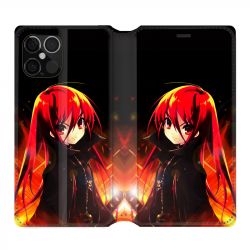 Housse Cuir Portefeuille Pour Iphone 12 / 12 Pro Manga Shana
