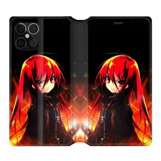 Housse Cuir Portefeuille Pour Iphone 12 / 12 Pro Manga Shana