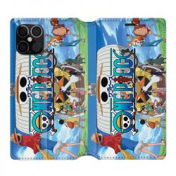 Housse Cuir Portefeuille Pour Iphone 12 / 12 Pro Manga One Piece Sunny