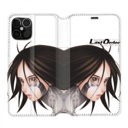 Housse Cuir Portefeuille Pour Iphone 12 / 12 Pro Manga Gunm Gally