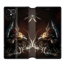 Housse Cuir Portefeuille Pour Iphone 12 / 12 Pro Manga Full Alchemist Frere