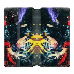 Housse Cuir Portefeuille Pour Iphone 12 / 12 Pro Manga Boruto EclAir