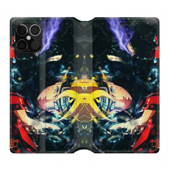 Housse Cuir Portefeuille Pour Iphone 12 / 12 Pro Manga Boruto EclAir