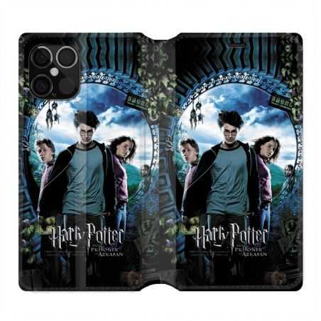 Housse Cuir Portefeuille Pour Iphone 12 / 12 Pro WB License Harry Potter Azkaban