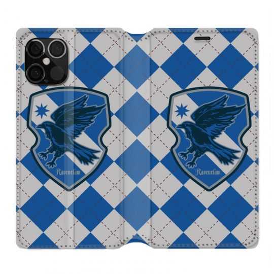 Housse Cuir Portefeuille Pour Iphone 12 / 12 Pro WB License Harry Potter Ravenclaw