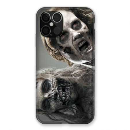 Coque Pour Iphone 12 / 12 Pro Zombie Blanc