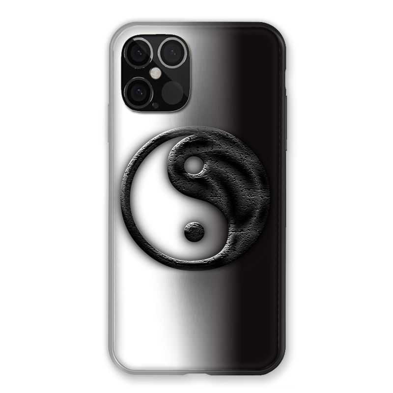 Coque Pour Iphone 12 / 12 Pro Yin Yang 3d