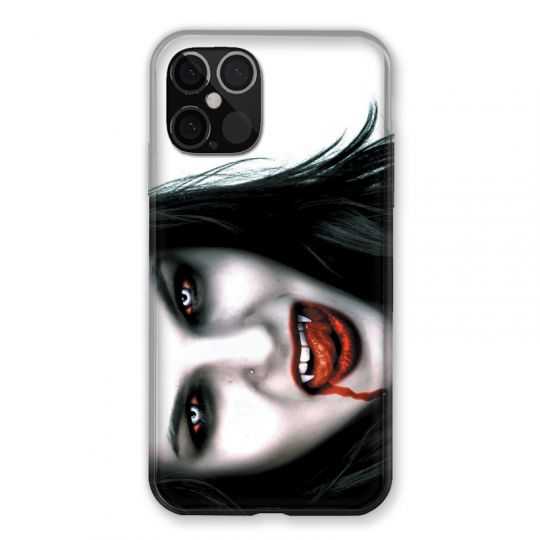 Coque Pour Iphone 12 / 12 Pro Vampire Blanc