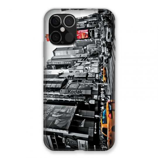Coque Pour Iphone 12 / 12 Pro Amerique USA New York Taxi