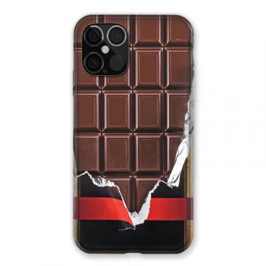 Coque Pour Iphone 12 / 12 Pro Trompe Oeil ChoColat