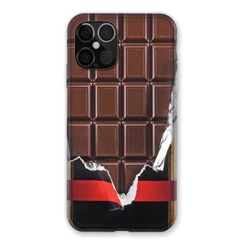 Coque Pour Iphone 12 / 12 Pro Trompe Oeil ChoColat