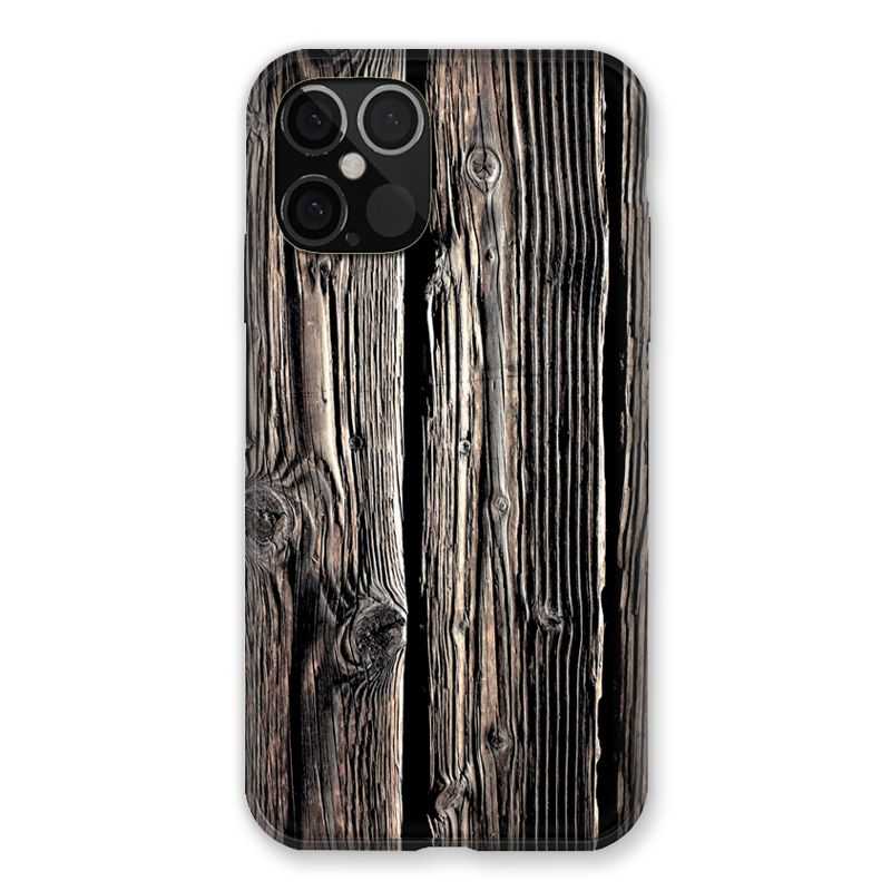 Coque Pour Iphone 12 / 12 Pro Texture Bois