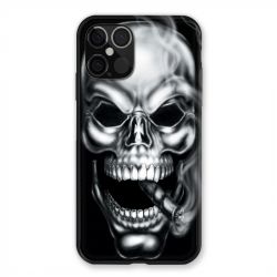 Coque Pour Iphone 12 / 12 Pro Tete De Mort Fume