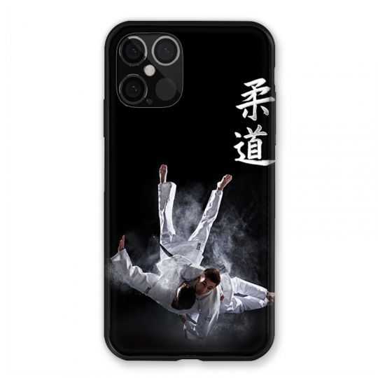 Coque Pour Iphone 12 / 12 Pro Judo Noir