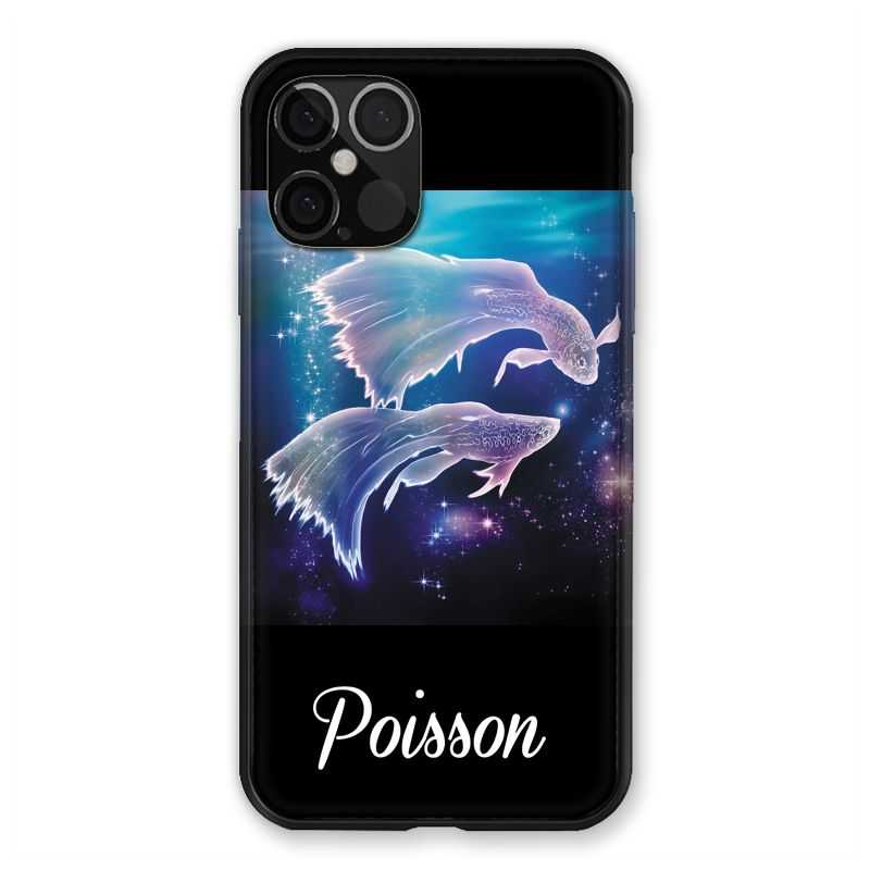 Coque Pour Iphone 12 / 12 Pro Signe Zodiaque 2 Poisson