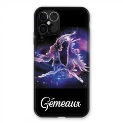 Coque Pour Iphone 12 / 12 Pro Signe Zodiaque 2 Gémeaux