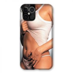 Coque Pour Iphone 12 / 12 Pro Sexy Tee Shirt Blanc