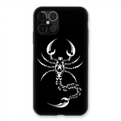 Coque Pour Iphone 12 / 12 Pro Scorpion Noir