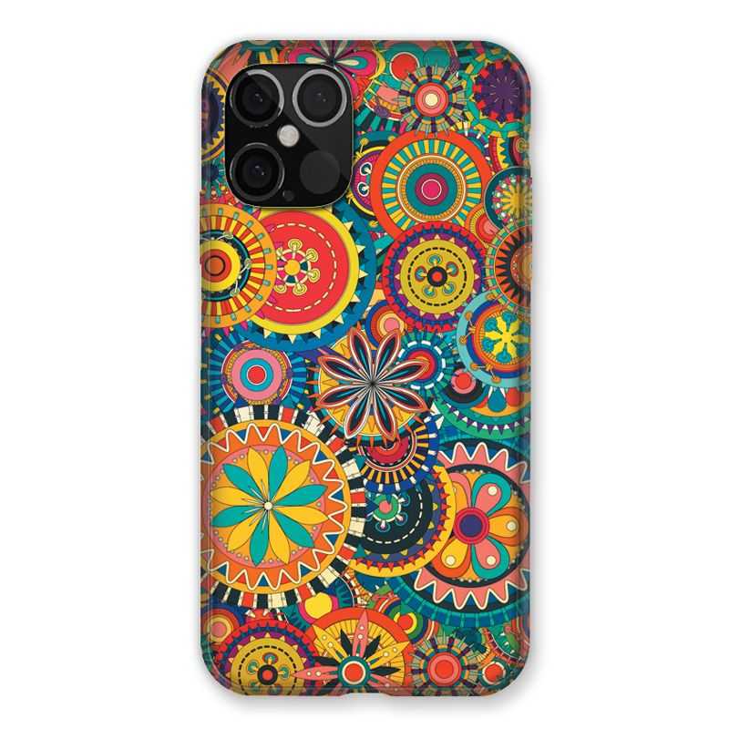 Coque Pour Iphone 12 / 12 Pro Psychedelic Roue