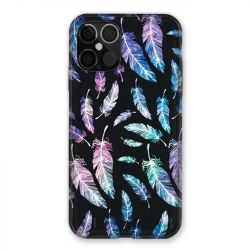 Coque Pour Iphone 12 / 12 Pro Psychedelic Plume