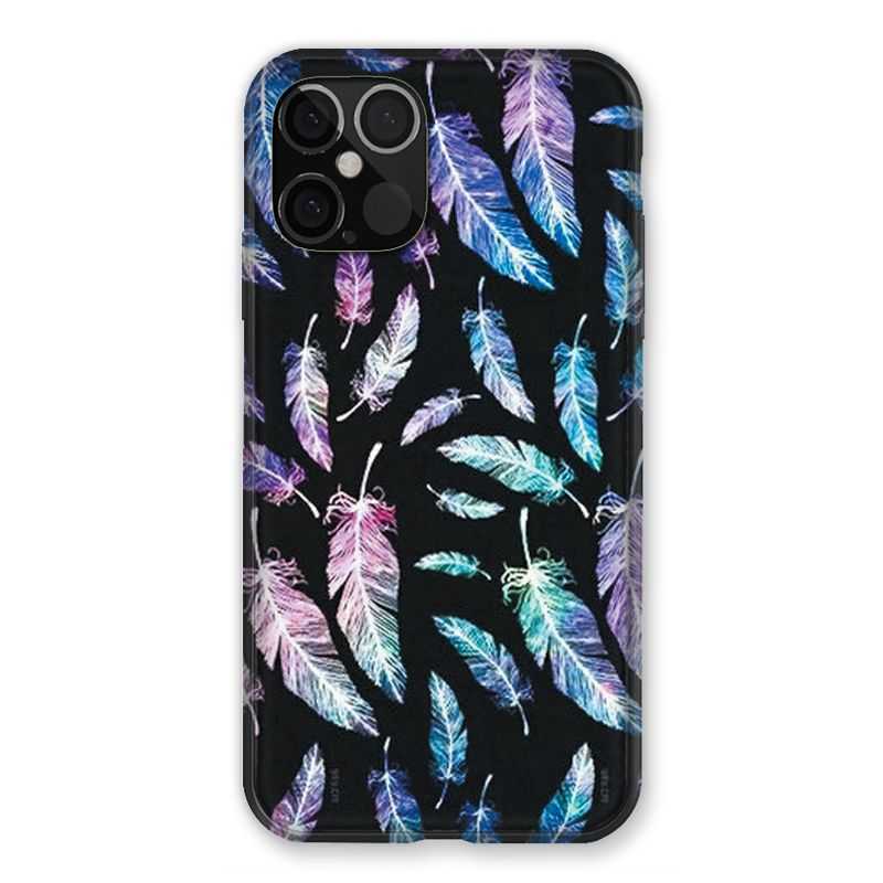 Coque Pour Iphone 12 / 12 Pro Psychedelic Plume