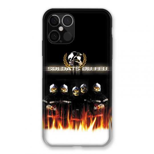 Coque Pour Iphone 12 / 12 Pro Pompier Soldat