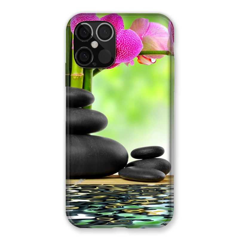 Coque Pour Iphone 12 / 12 Pro Orchidee Eau