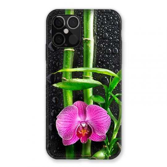 Coque Pour Iphone 12 / 12 Pro Orchidee Bambou