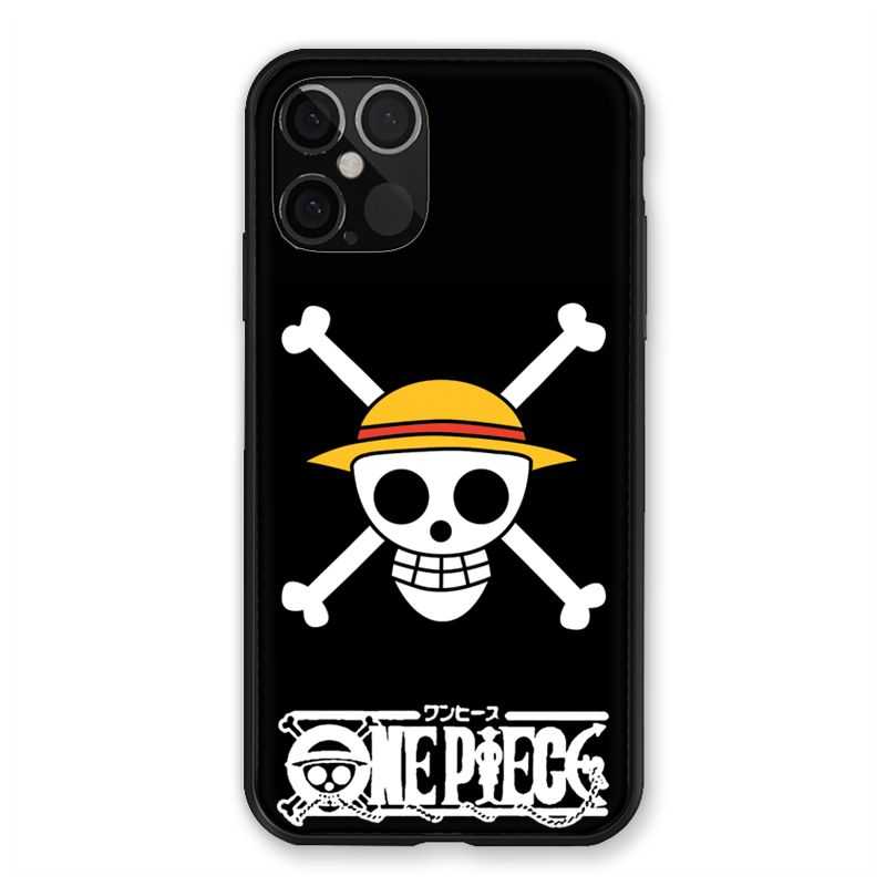 Coque Pour Iphone 12 / 12 Pro Manga One Piece Tete De Mort