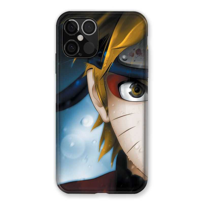 Coque Pour Iphone 12 / 12 Pro Manga Naruto Blanc