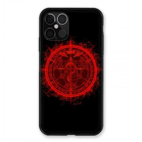 Coque Pour Iphone 12 / 12 Pro Manga Full Alchemist Logo